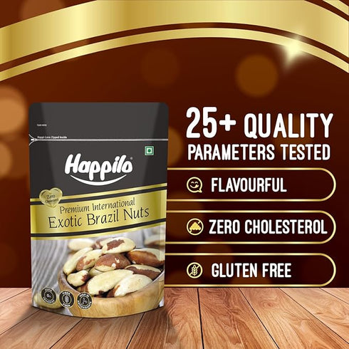 Happilo Premium International Exotic Dried Brazil Nuts